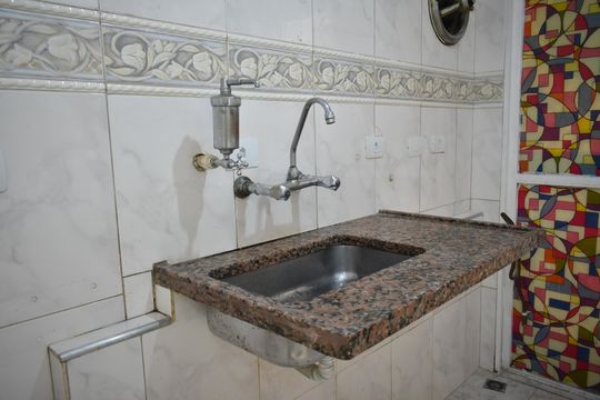 Cozinha de apartamento à venda com 2 quartos, 51m² em Vila Mariana, São Paulo