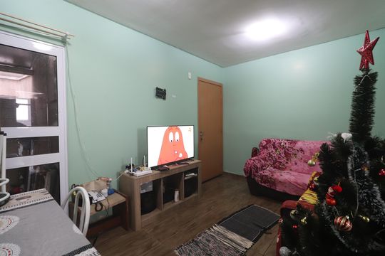 Sala de apartamento à venda com 2 quartos, 47m² em Canudos, Novo Hamburgo