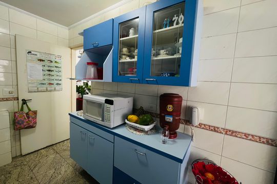 Cozinha de apartamento para alugar com 3 quartos, 67m² em Vila Rosalia, Guarulhos
