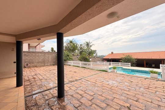 Garagem de casa de condomínio à venda com 5 quartos, 500m² em Jardim Tarumã, Jundiaí
