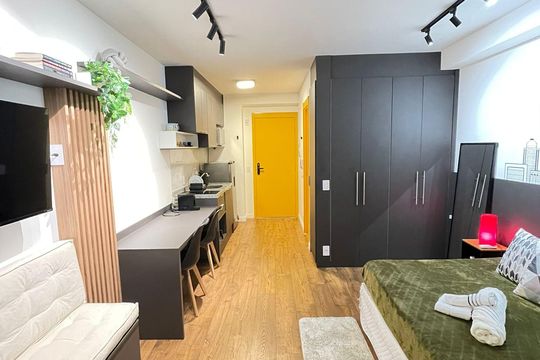 Studio de kitnet/studio à venda com 1 quarto, 27m² em Cerqueira César, São Paulo