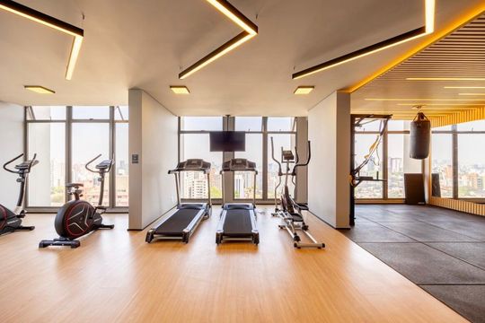 Área comum de kitnet/studio à venda com 1 quarto, 27m² em Cerqueira César, São Paulo