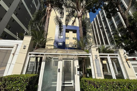Fachada de apartamento à venda com 1 quarto, 44m² em Jardim Paulista, São Paulo