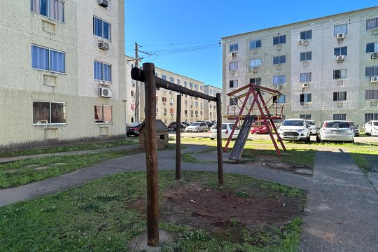 Área comum - Playground de apartamento à venda com 2 quartos, 40m² em Santos Dumont, São Leopoldo
