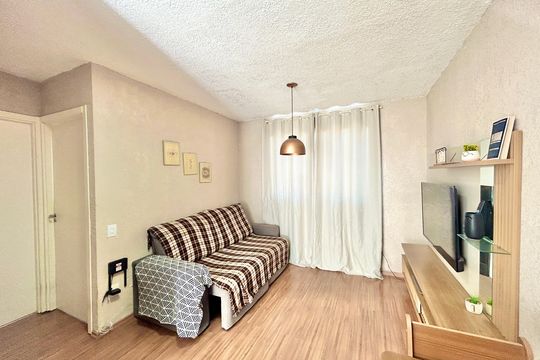 Sala de apartamento à venda com 2 quartos, 40m² em Santos Dumont, São Leopoldo