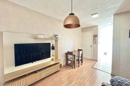 Sala de apartamento à venda com 2 quartos, 40m² em Santos Dumont, São Leopoldo