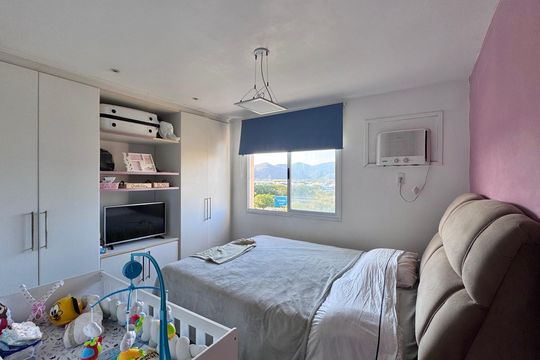 Suíte 1 de apartamento à venda com 3 quartos, 99m² em Recreio dos Bandeirantes, Rio de Janeiro