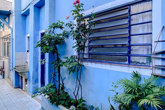 Área externa de casa para alugar com 1 quarto, 19m² em Vila Dom Pedro I, São Paulo