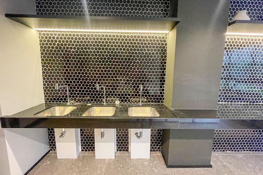 Área comum de kitnet/studio para alugar com 1 quarto, 26m² em Pinheiros, São Paulo