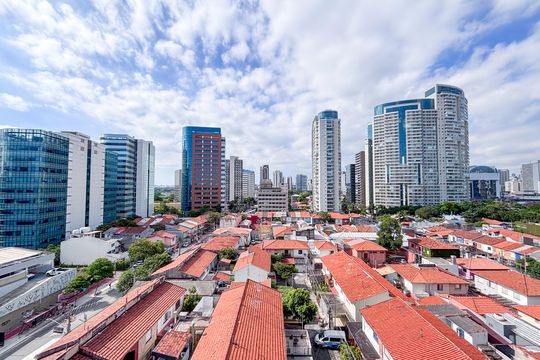 Vista Sacada de kitnet/studio para alugar com 1 quarto, 26m² em Pinheiros, São Paulo