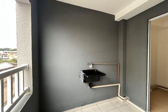 Varanda/ Área de serviço de apartamento para alugar com 2 quartos, 34m² em Vila Pereira Barreto, São Paulo