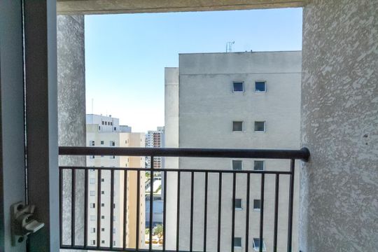 Varanda da Sala de apartamento para alugar com 2 quartos, 58m² em Planalto, São Bernardo do Campo