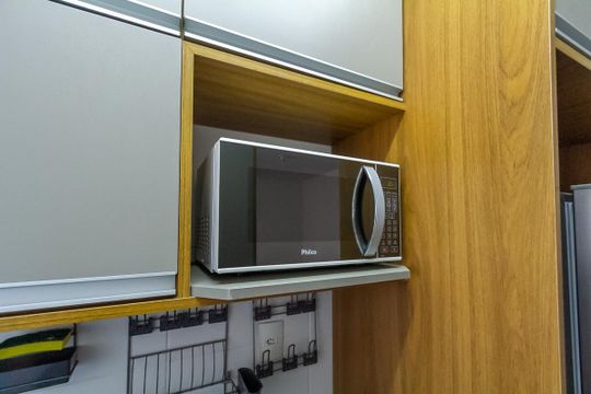 Cozinha de apartamento para alugar com 2 quartos, 58m² em Planalto, São Bernardo do Campo