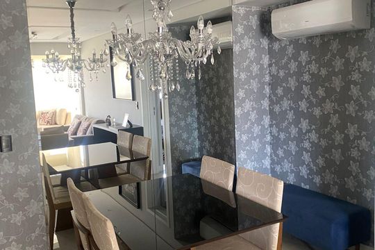Sala de apartamento à venda com 2 quartos, 81m² em Bethaville I, Barueri