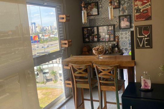 Varanda de apartamento à venda com 2 quartos, 81m² em Bethaville I, Barueri