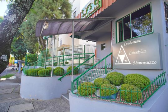 Fachada de apartamento para alugar com 2 quartos, 41m² em Canudos, Novo Hamburgo