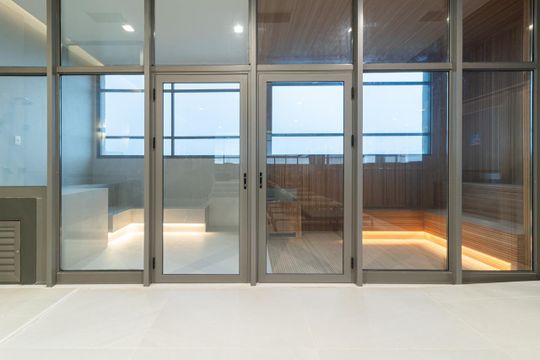 Área comum - Sauna de kitnet/studio para alugar com 1 quarto, 26m² em Planalto Paulista, São Paulo