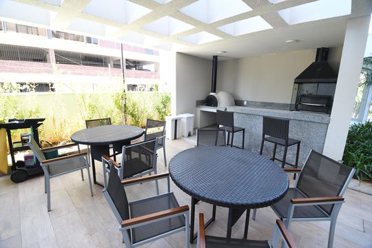 Área comum - Churrasqueira de apartamento à venda com 2 quartos, 45m² em Conceicao, Campinas