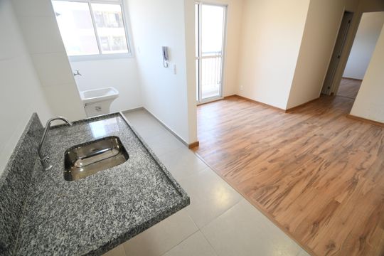 Cozinha de apartamento à venda com 2 quartos, 45m² em Conceicao, Campinas