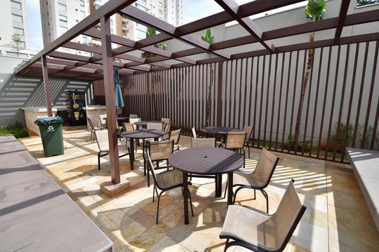 Área comum - Piscina de apartamento à venda com 3 quartos, 120m² em Taquaral, Campinas