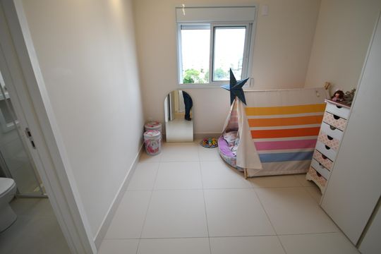 Quarto Suíte 1 de apartamento à venda com 3 quartos, 120m² em Taquaral, Campinas