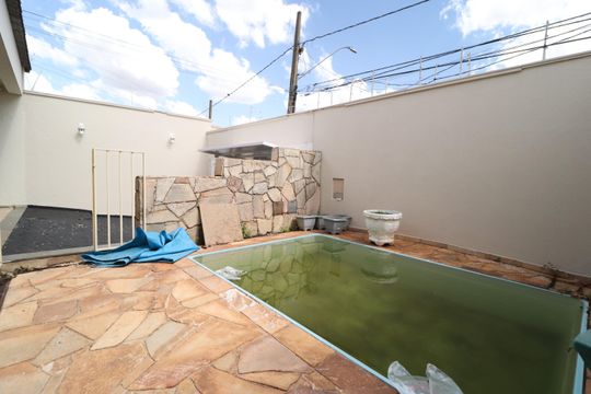 Área comum - Piscina de casa para alugar com 4 quartos, 219m² em Vigilato Pereira, Uberlândia