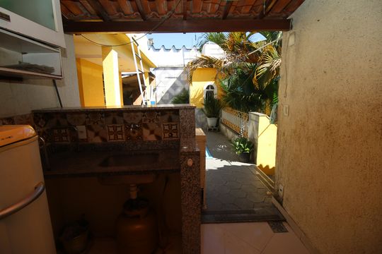 Churrasqueira de casa para alugar com 2 quartos, 150m² em Jardim América, Rio de Janeiro