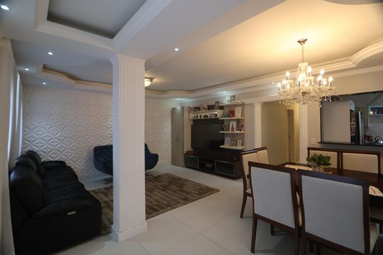 Sala de casa para alugar com 4 quartos, 180m² em Marechal Rondon, Canoas