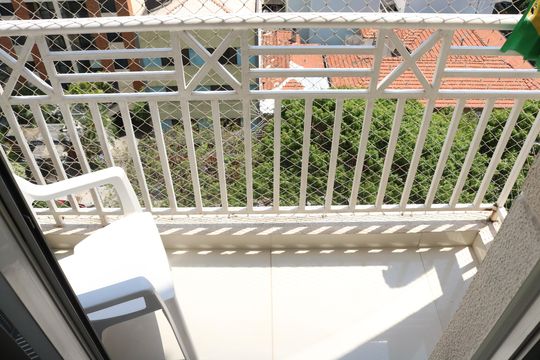 Varanda de apartamento à venda com 1 quarto, 50m² em Pompeia, São Paulo