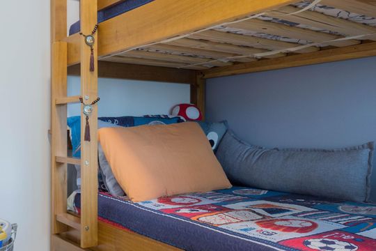 Suíte 2 de apartamento para alugar com 2 quartos, 78m² em Baeta Neves, São Bernardo do Campo