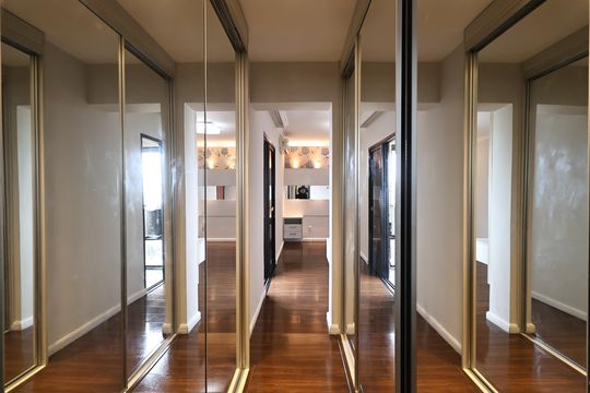 Closet suite  de apartamento à venda com 2 quartos, 138m² em Jardim, Santo André