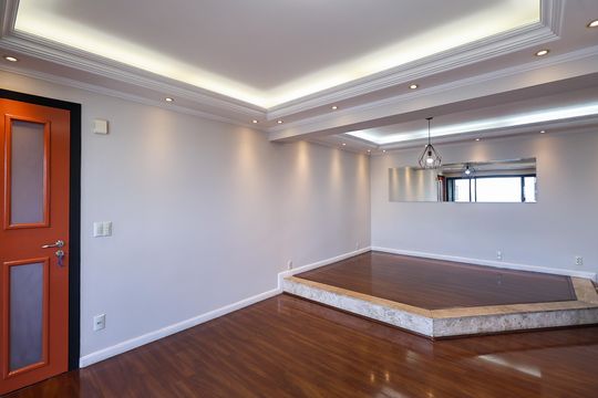 Sala de apartamento à venda com 2 quartos, 138m² em Jardim, Santo André