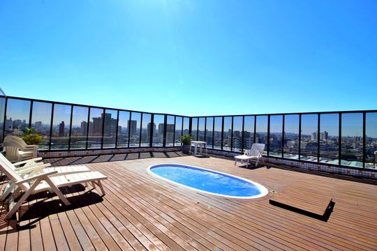 Área comum - Piscina de apartamento à venda com 2 quartos, 138m² em Jardim, Santo André