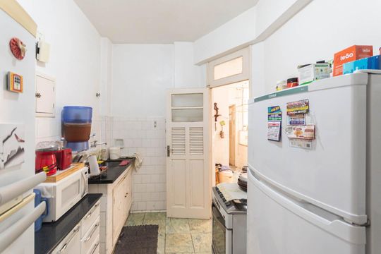 Cozinha de apartamento à venda com 2 quartos, 80m² em Tijuca, Rio de Janeiro