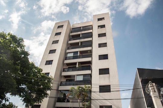 Fachada de apartamento à venda com 3 quartos, 89m² em Mirandópolis, São Paulo