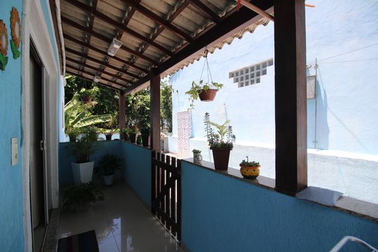 Varanda de casa de condomínio à venda com 3 quartos, 110m² em Jacarepaguá, Rio de Janeiro