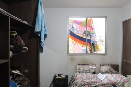 Quarto 1 de apartamento para alugar com 2 quartos, 56m² em Jardim Vitoria, Belo Horizonte