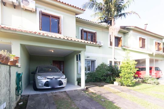 Fachada de casa de condomínio para alugar com 3 quartos, 190m² em Serraria, Porto Alegre