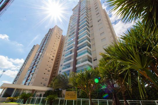 FACHADA DO CONDOMINIO de apartamento à venda com 4 quartos, 137m² em Parque dos Pomares, Campinas