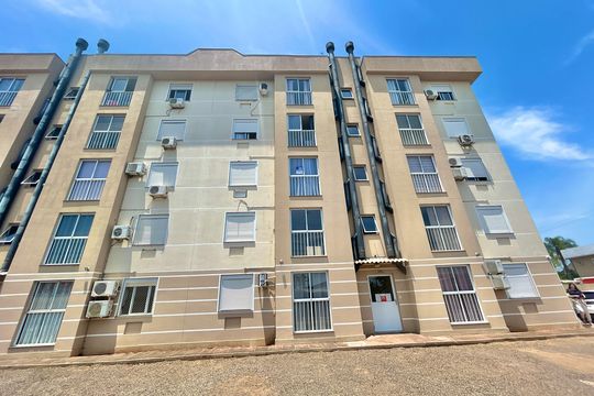 Placa de apartamento à venda com 2 quartos, 50m² em Scharlau, São Leopoldo