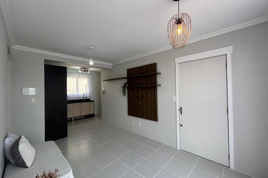 Sala de apartamento à venda com 2 quartos, 50m² em Scharlau, São Leopoldo