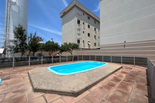 Área comum - Piscina de apartamento à venda com 2 quartos, 50m² em Scharlau, São Leopoldo