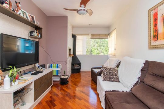 Sala de apartamento à venda com 2 quartos, 64m² em Nonoai, Porto Alegre