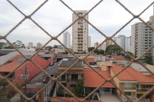 Vista da Varanda da Sala de apartamento para alugar com 2 quartos, 105m² em Vila Gilda, Santo André