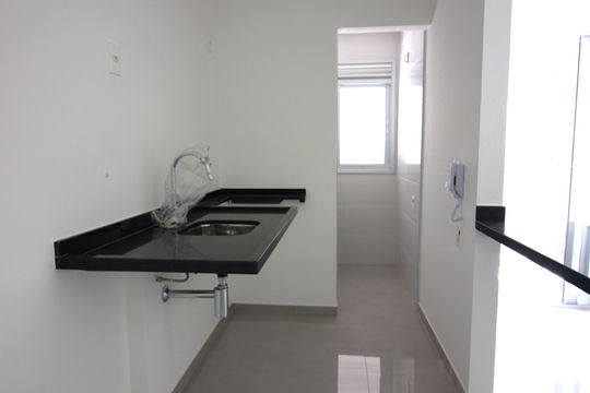 Cozinha de apartamento à venda com 1 quarto, 45m² em Vila Olímpia, São Paulo