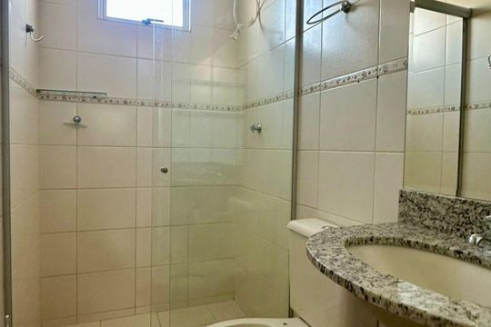 Banheiro Social de apartamento para alugar com 3 quartos, 80m² em Calafate, Belo Horizonte