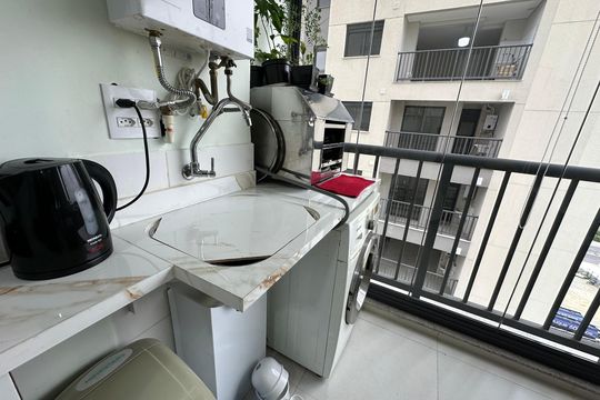 Área de Serviço de apartamento à venda com 1 quarto, 38m² em Nova Aldeinha, Barueri