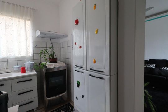 Cozinha de apartamento para alugar com 2 quartos, 50m² em Ipiranga, Ribeirão Preto