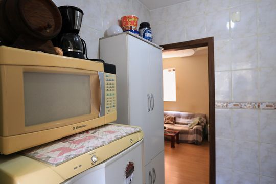 Cozinha e Área de Serviço de apartamento à venda com 3 quartos, 75m² em Sagrada Família, Belo Horizonte