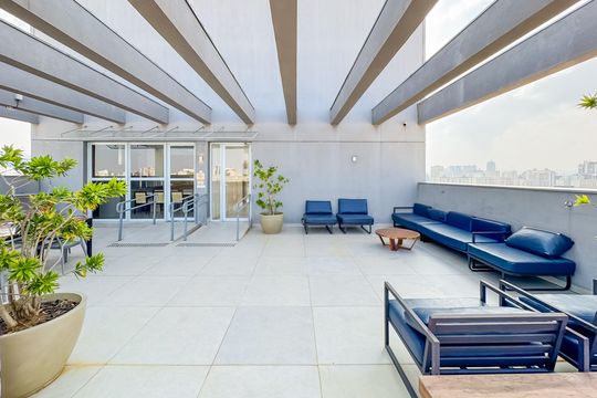 Rooftop de kitnet/studio à venda com 1 quarto, 28m² em Liberdade, São Paulo